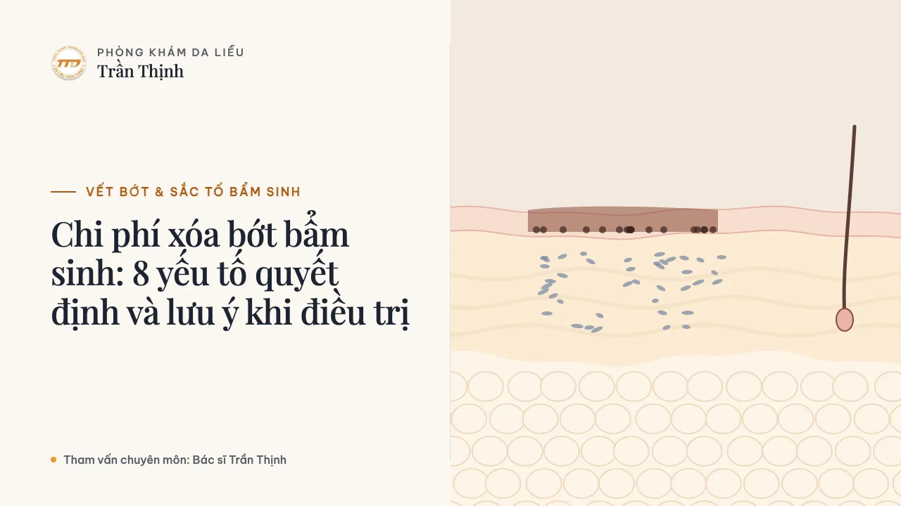 Minh họa: Chi phí xóa bớt bẩm sinh: 8 yếu tố quyết định và lưu ý khi điều trị