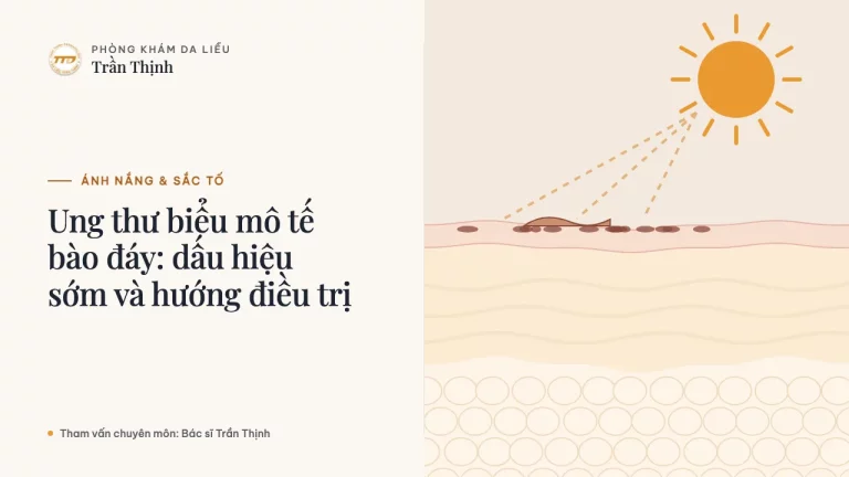 Ung thư biểu mô tế bào đáy: dấu hiệu sớm và hướng điều trị